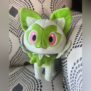Pokémon‎ Sprigatito 8 inch plush Grasscat Pokémon from generation IV.